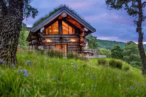 residential log cabins Scotland